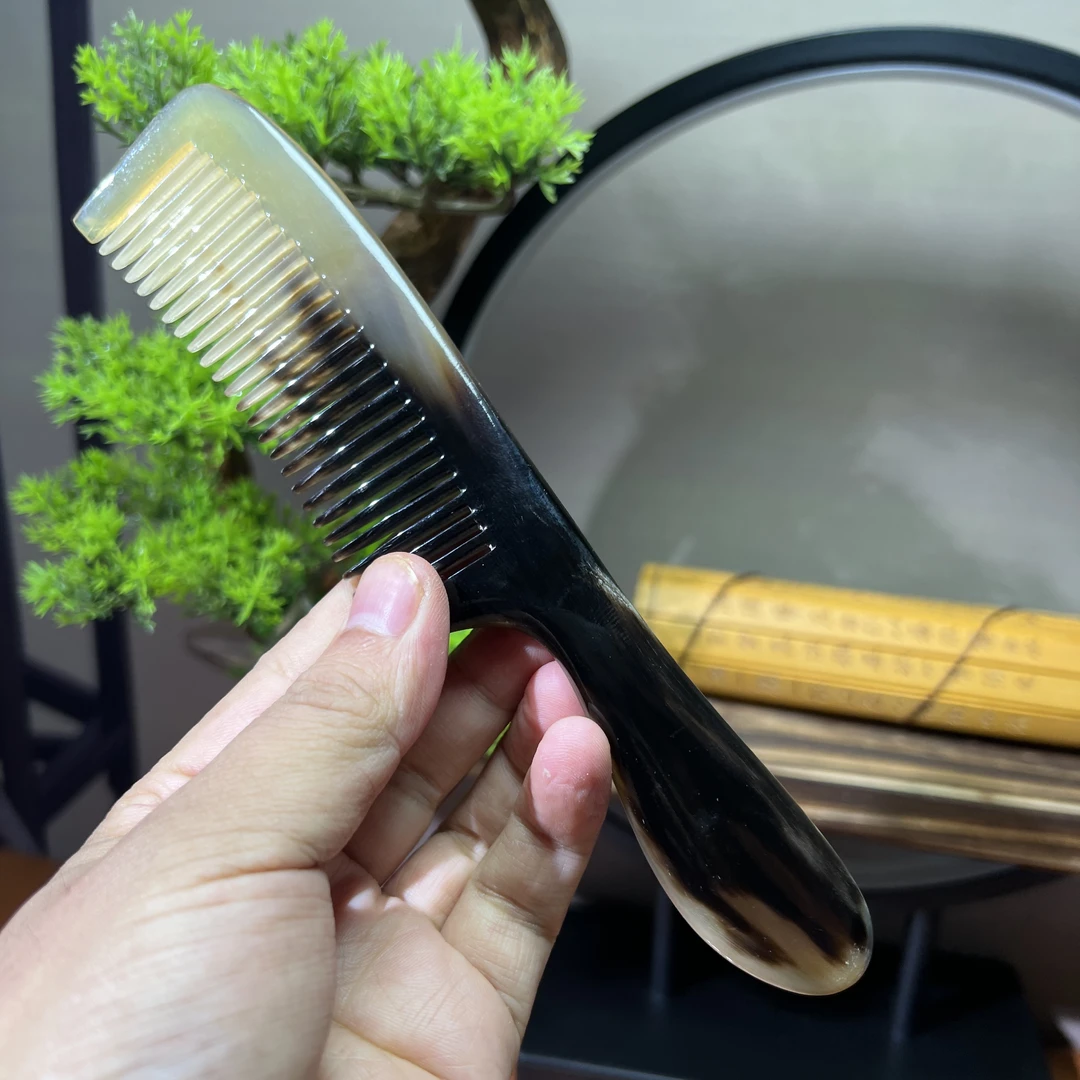 枫叶  精品牛角梳加厚家用大号梳顺发加大护理