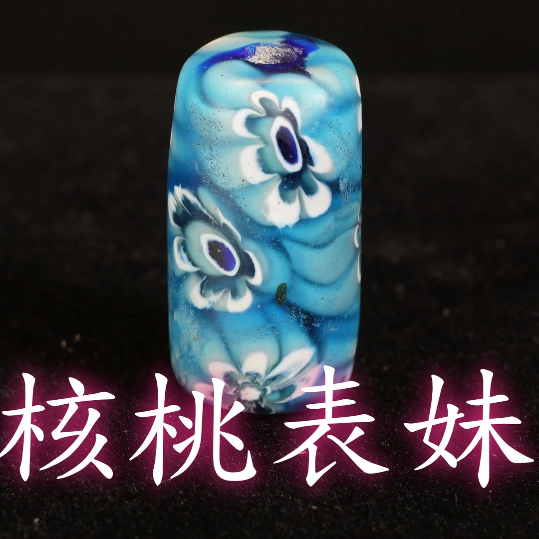 千朵花琉璃手工绘制