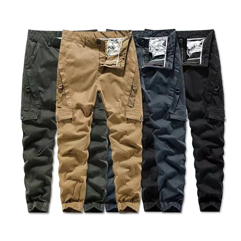 工装长裤时髦潮流2024新款修身裤舒适百搭男女可搭通勤装亮眼时尚