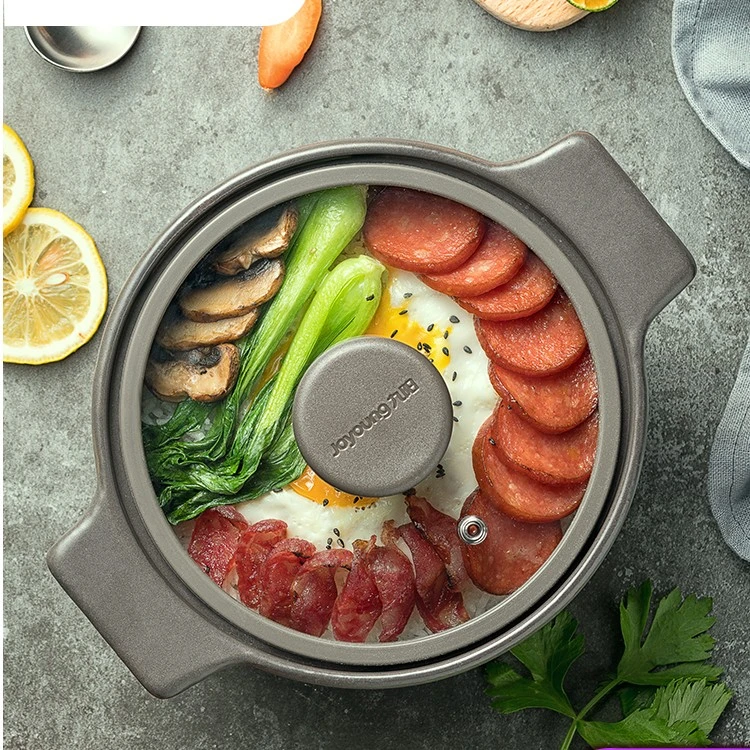 九阳砂锅煲汤炖锅家用燃气煤气灶专用耐高温沙锅陶瓷干烧煲小号