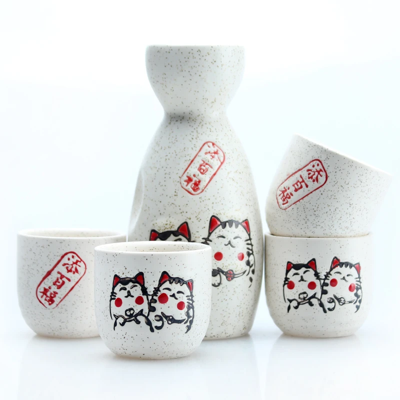 酒具五件套（一壶四杯）