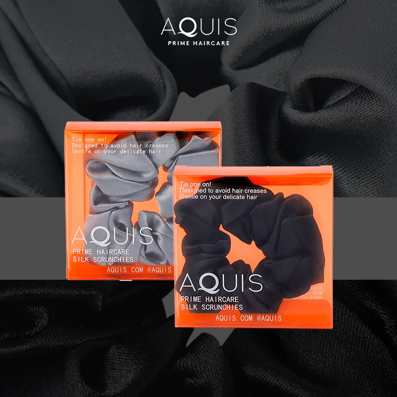 美国「貴婦級品牌」 AQUIS真丝头绳发圈