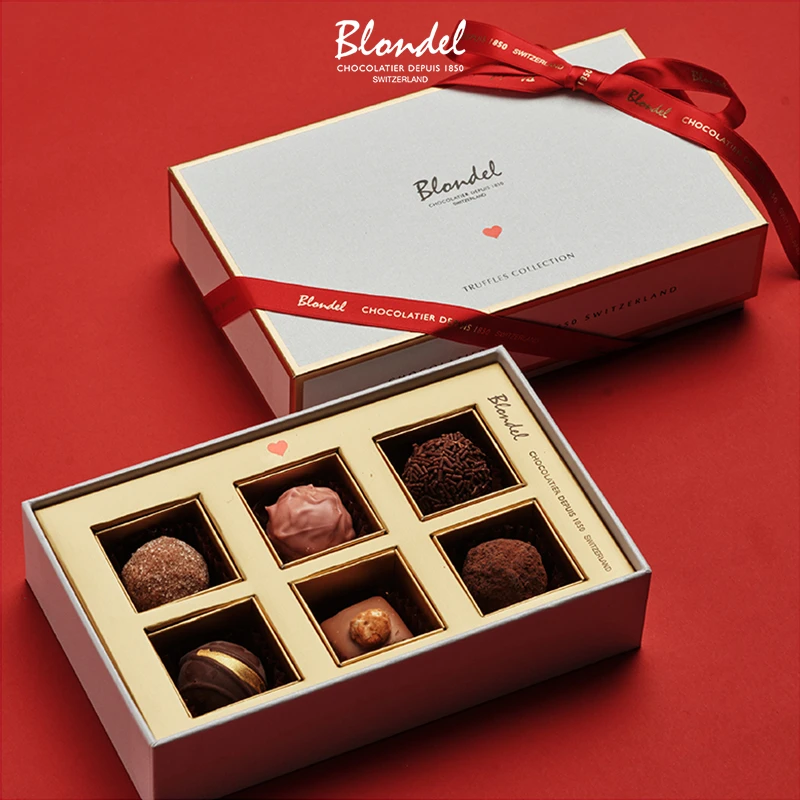 1850瑞士「延續173年的傳奇配方」Blondel布隆德臻享巧克力喜悦礼盒