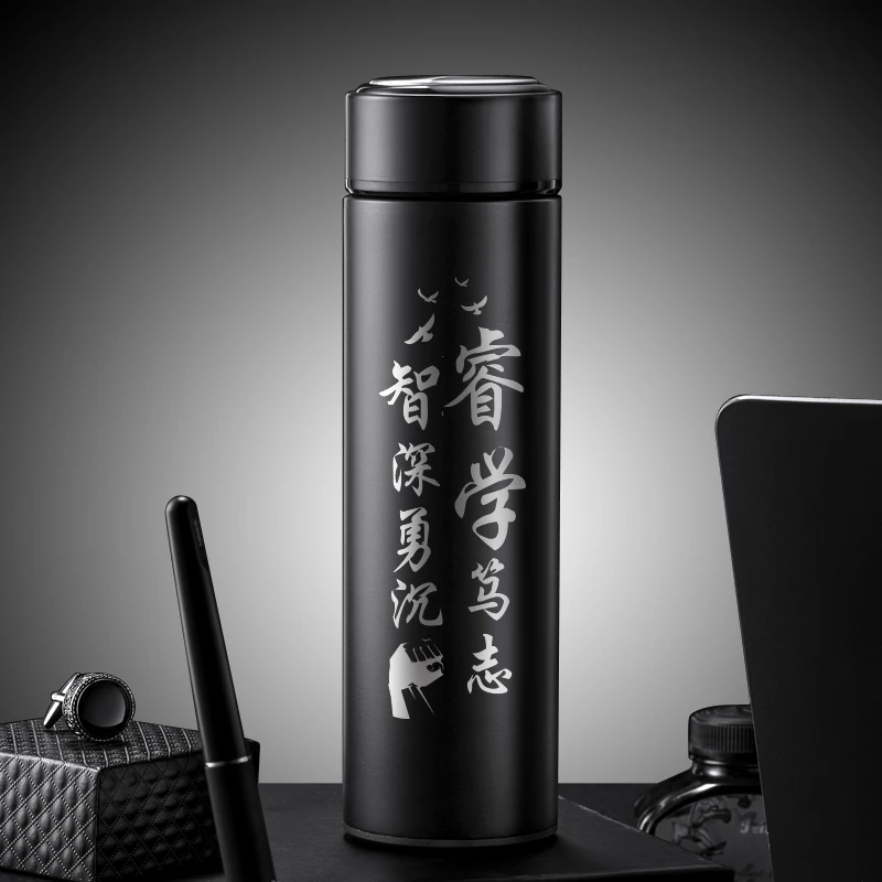 网红保温杯男女学生防摔创意个性潮流家用送礼水杯大容量茶水分离