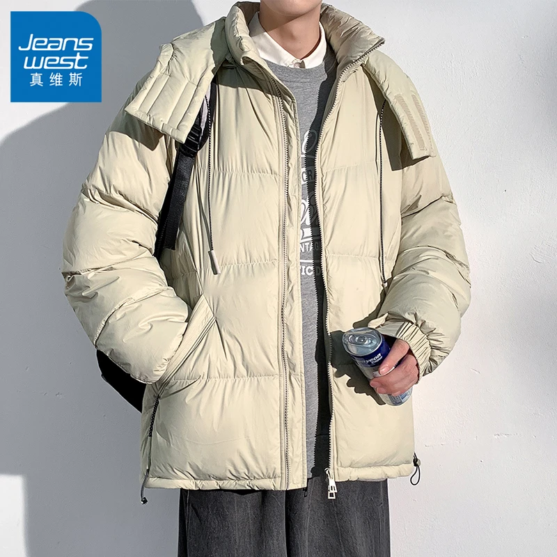 真维斯羽绒服男冬季2024年新款潮牌冬装加厚帅气潮流宽松港风外套