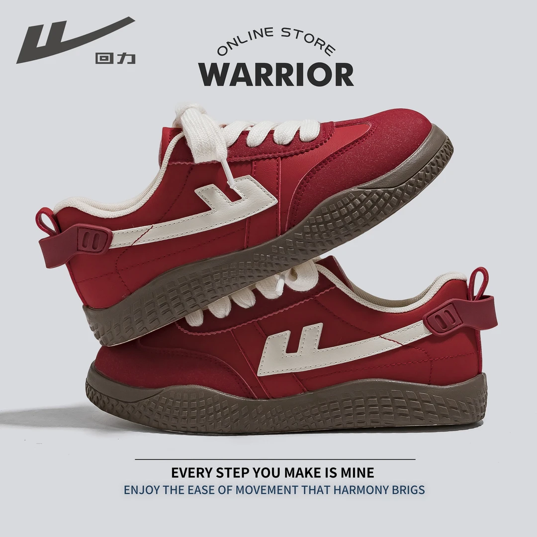 回力德训鞋女款2025秋冬季新款原创增高休闲运动鞋子学生百搭板鞋