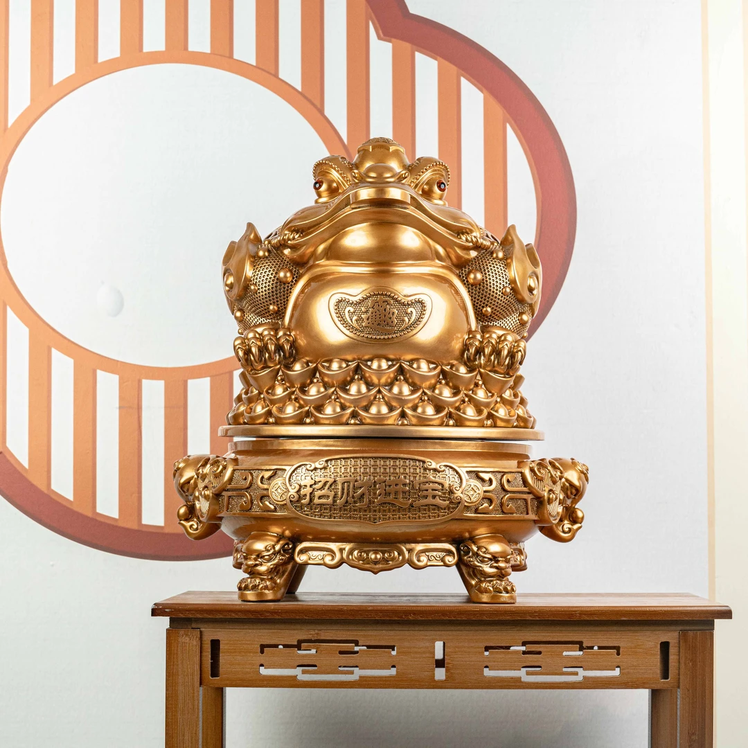 YC招财进宝金蟾摆件（长28宽25高32cm）办公室客厅收银台摆件