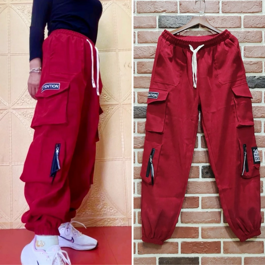 2088春秋冬束脚工装裤 时尚运动百搭潮流休闲裤多口袋显瘦网红