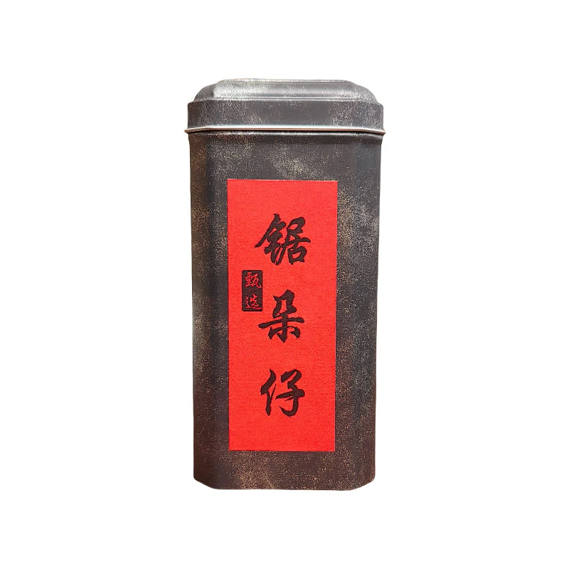 锯朵仔单丛茶高山乌龙潮州高档杏仁香传统单枞茶品鉴罐装老丛春茶