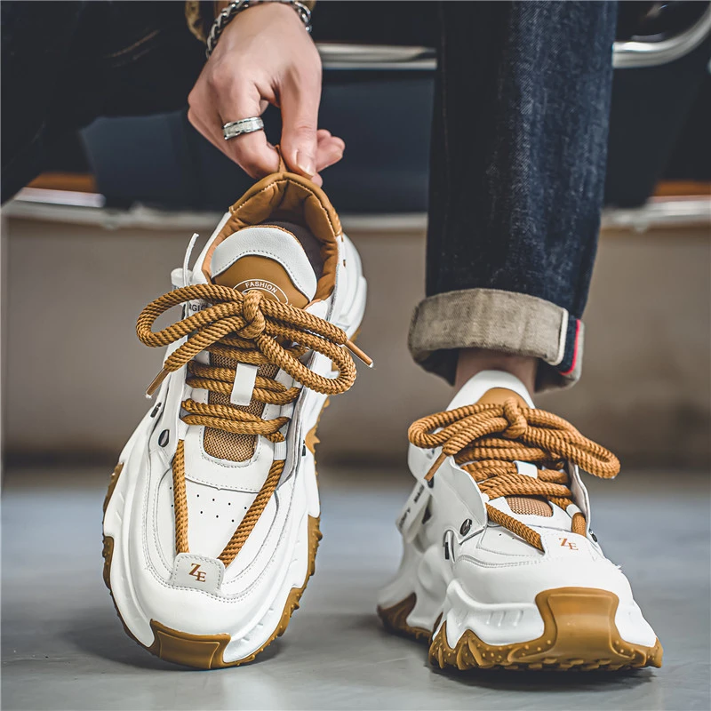 时尚走秀老爹鞋男网红鞋子男款潮鞋百搭运动休闲鞋男新款秋季男鞋
