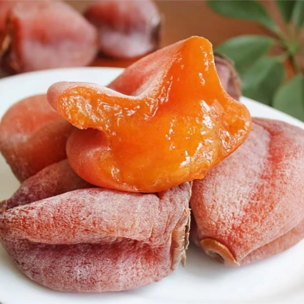富平农家吊柿饼独立包装 软糯甘甜霜降柿饼 500g/袋