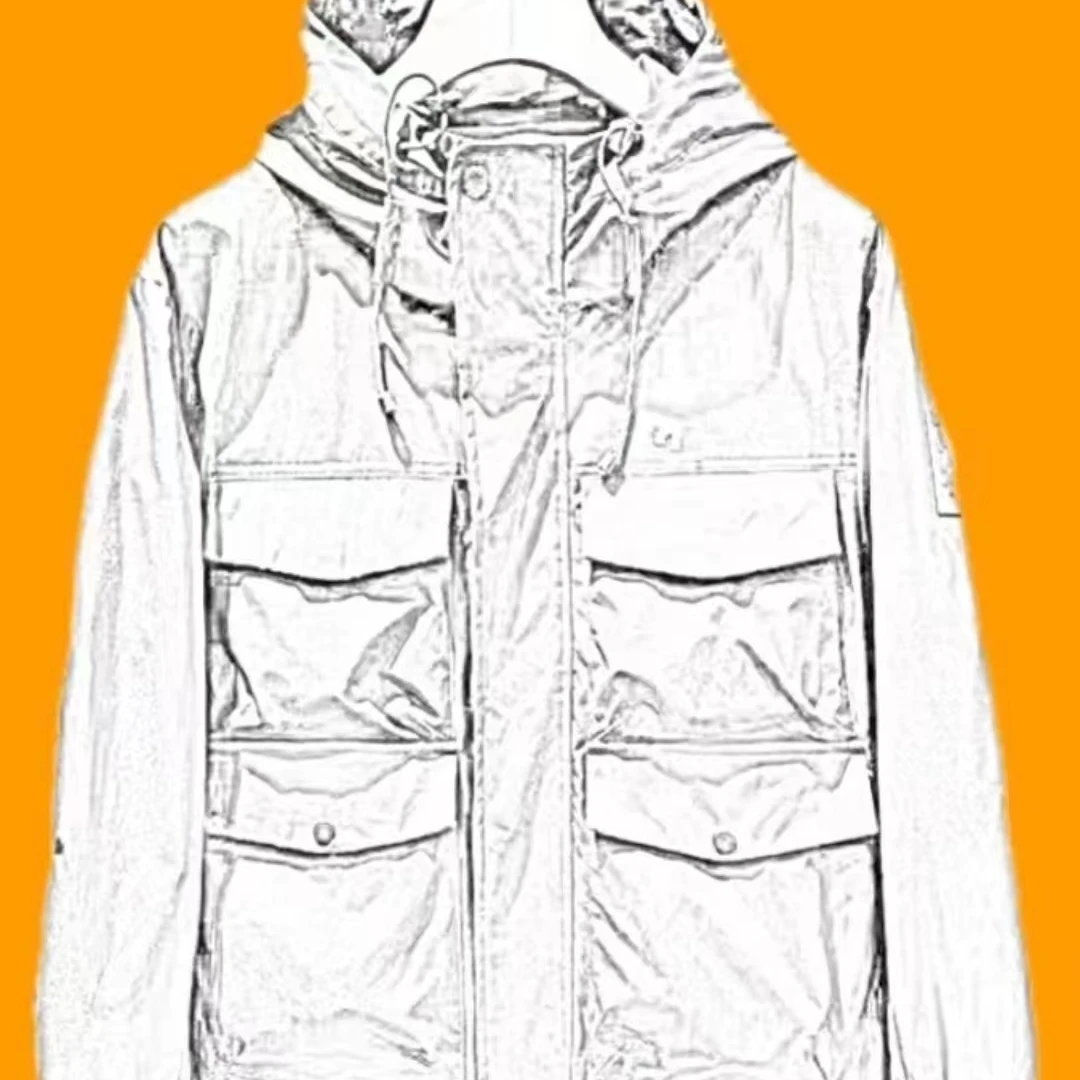 迪-迪-迪家冲锋衣夹克运动时尚户外连帽