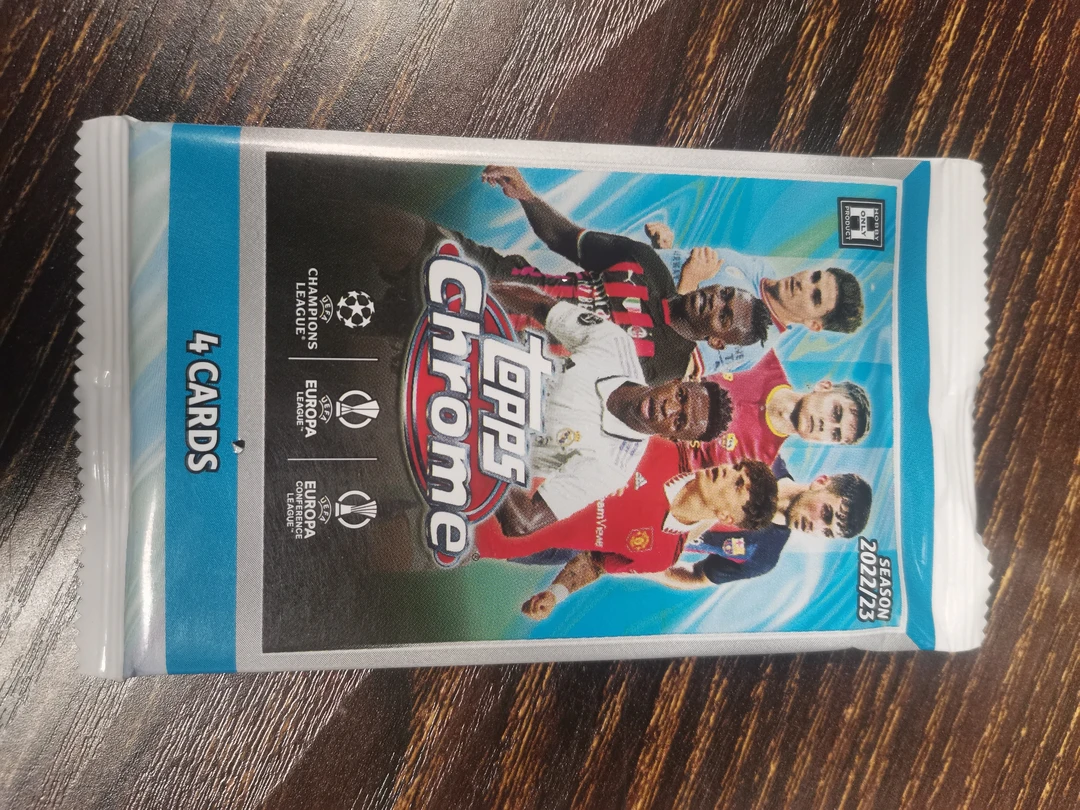 22-23 topps chrome lite 足球球星卡盲盒