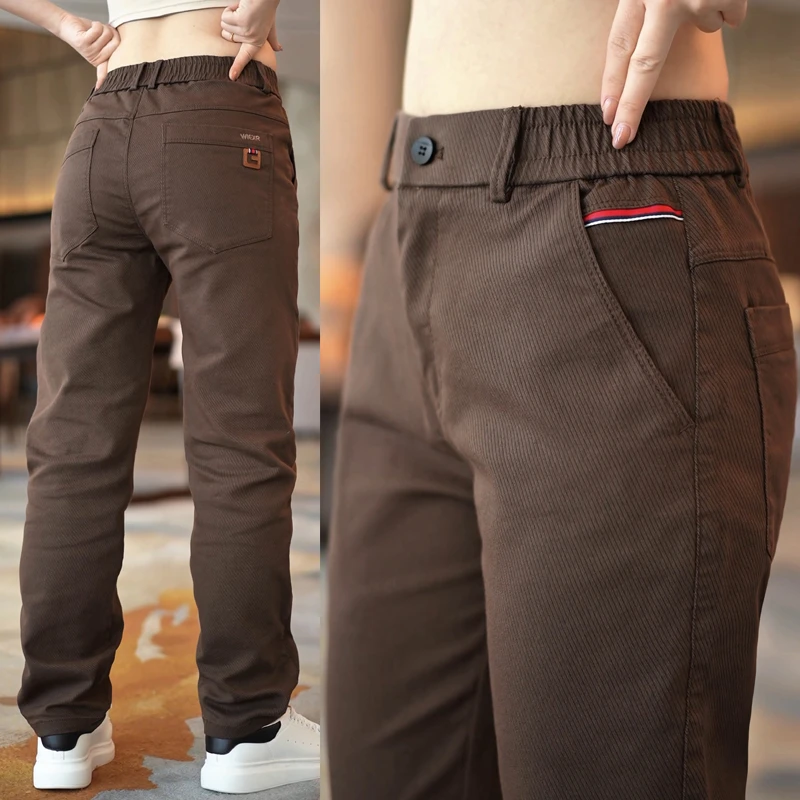 秋季新款休闲裤男款潮牌时尚商务修身长裤男装百搭韩版痞帅运动裤