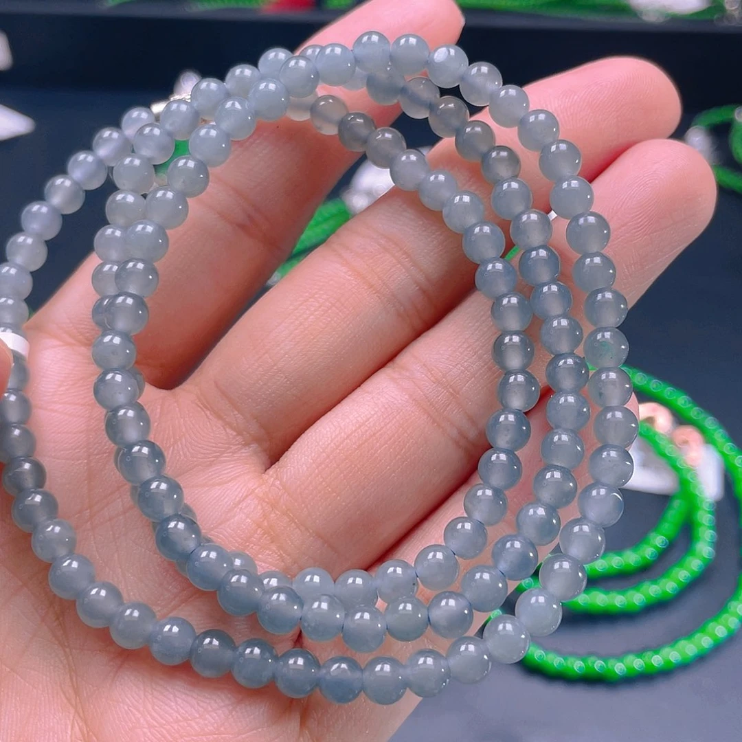 翡翠手绳未镶嵌，1
