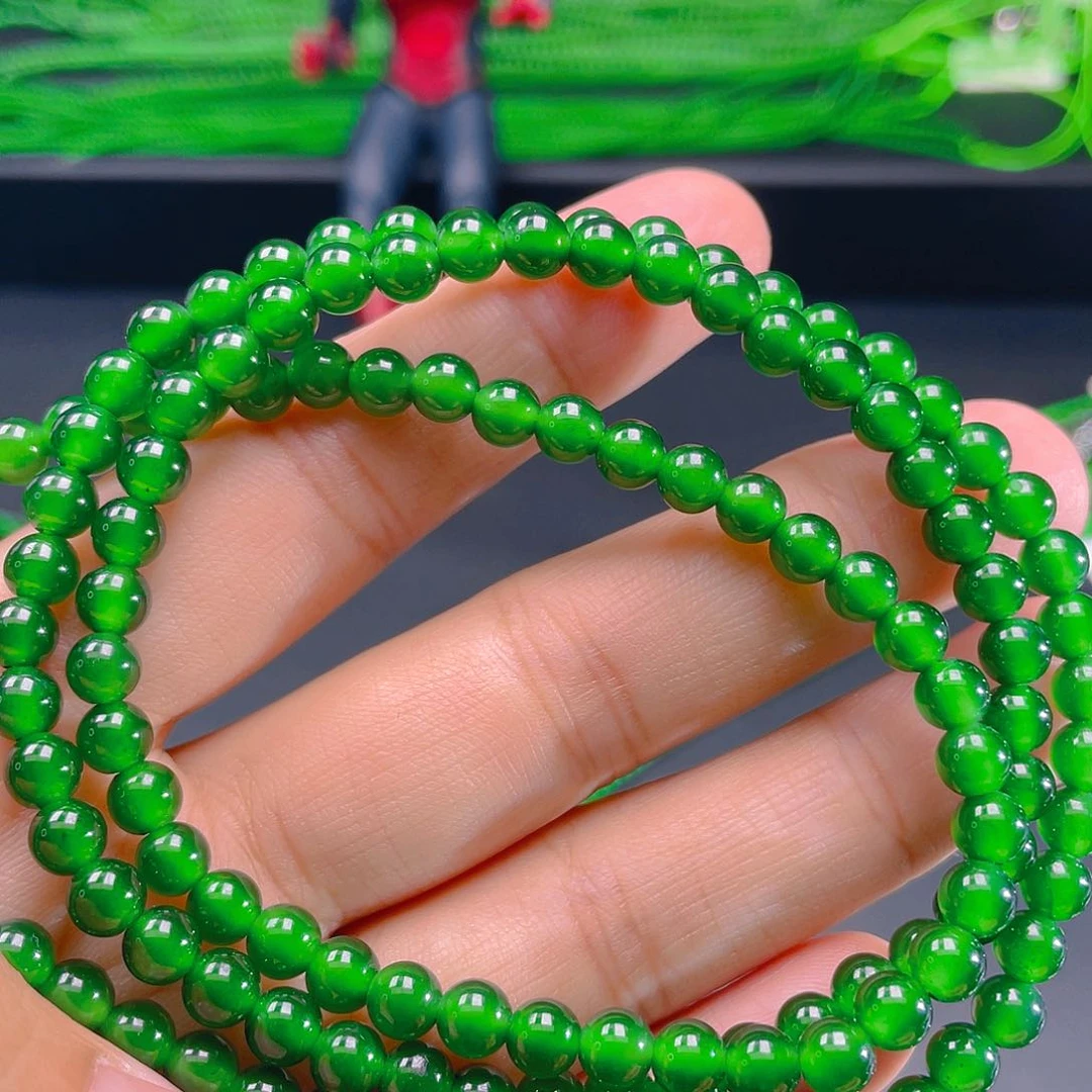 翡翠手绳未镶嵌，1