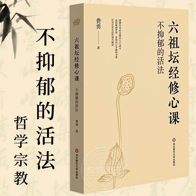 六祖坛经修心课 不抑郁的活法 费勇 佛学佛家经典初学者入门书籍