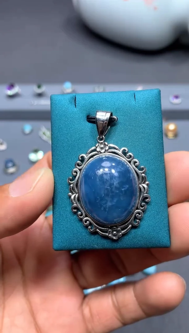 【闪购商品】海蓝宝石颈饰未镶嵌W35（随机性发货只发一单）