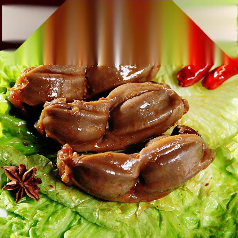 鸭胗开袋即食包装香辣食品辣味休闲零食卤味休闲小吃网红麻辣笋1g