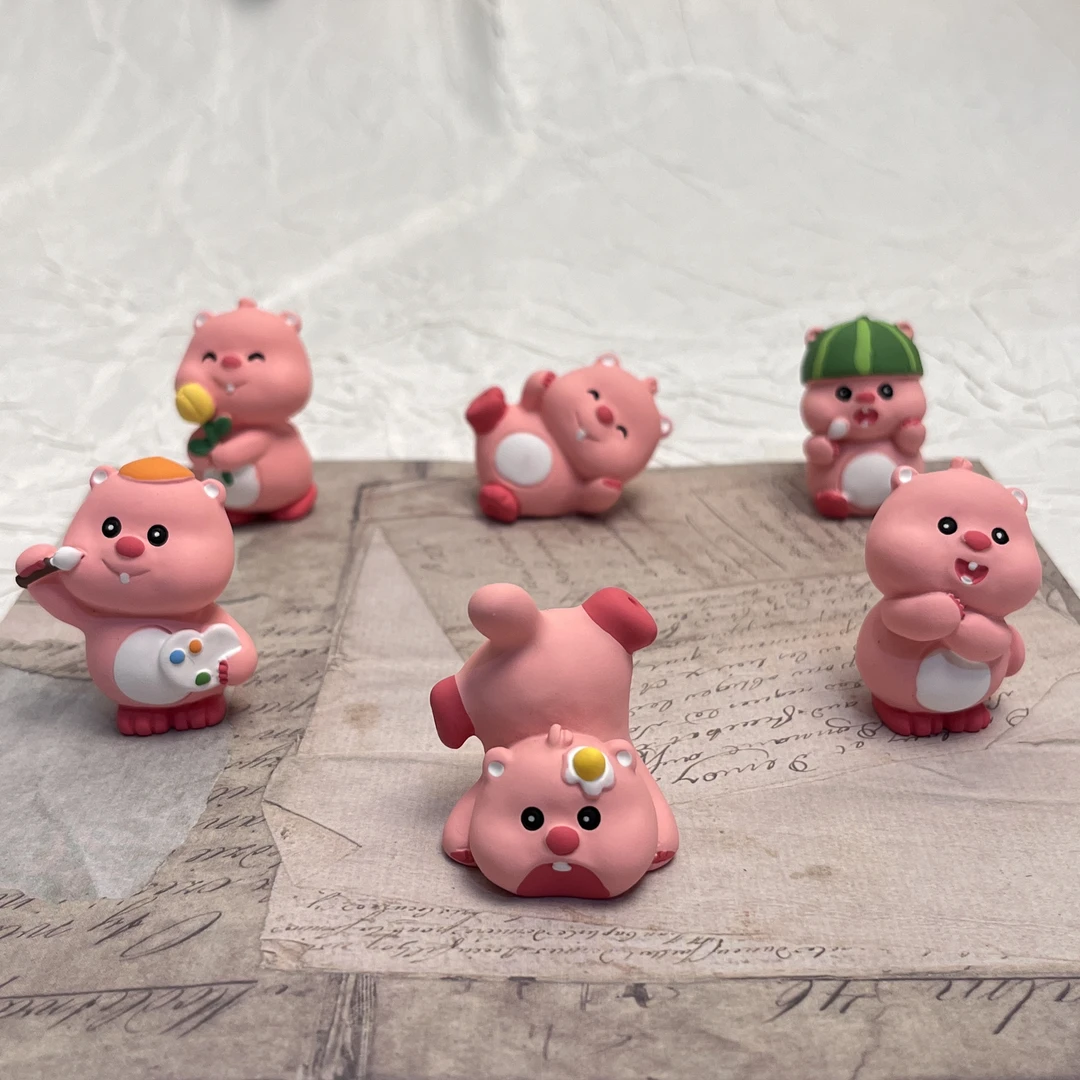 【直播拆】凌妙妙憨憨露比公仔二代diy小玩具