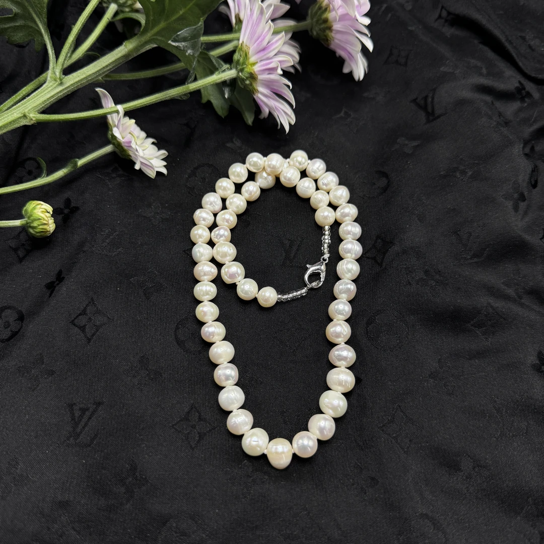 【玉合缘】天然淡水珍珠大颗单株颈式链 9248