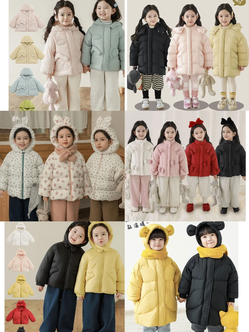 【幼悠女童专属】万里花香冬款儿童汉服女宝贝套装TZ230-TZ268