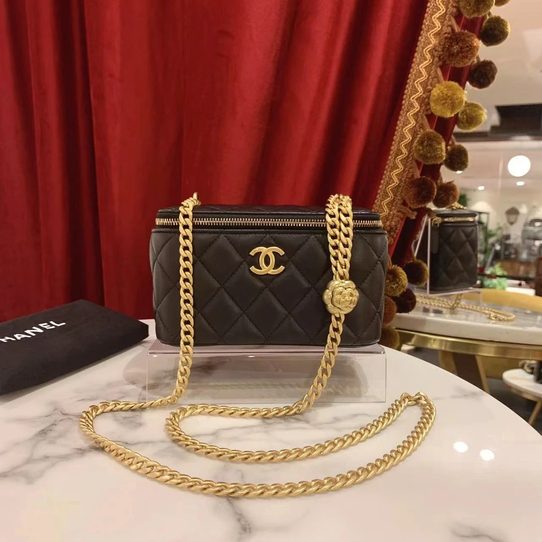 95新 Chanel/香奈儿 GGS小七丨山茶花金球长盒子芯片/36153249