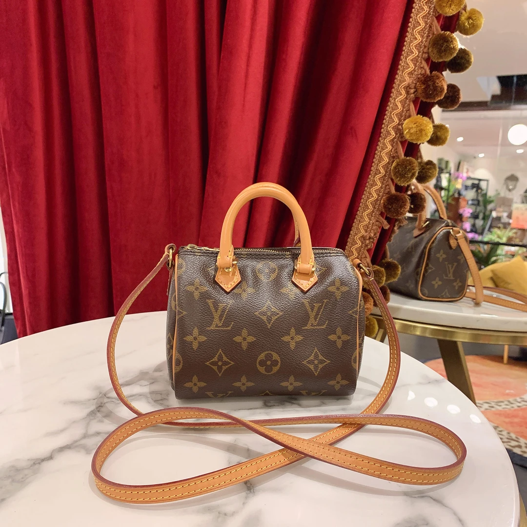 95新 LouisVuitton/路易威登 GGS丨speedy nano斜挎包/58014821