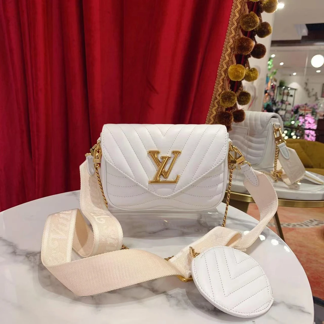 95新 LV GGS丨new wave 三合一白金牛芯片 37294015