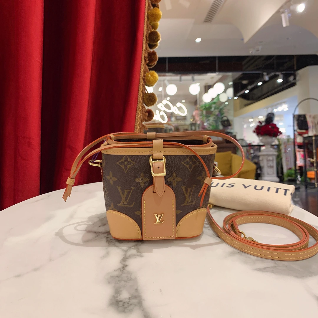 95新 LV GGS丨烧卖老花金扣单肩包芯片款/18253726