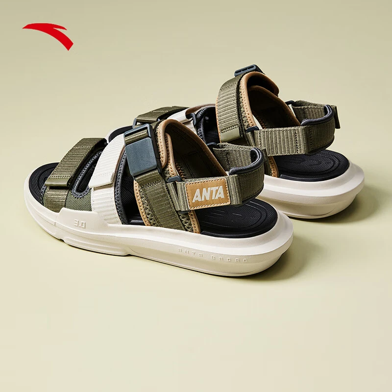 【618抢先购】安踏霸道凉拖鞋官方正品男鞋透气沙滩舒适休闲鞋凉拖