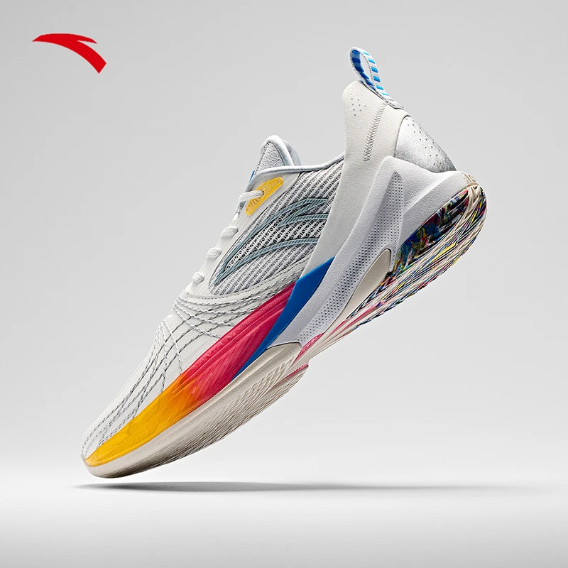 安踏速决6篮球鞋丨全掌氮科技专业篮球鞋稳定支撑防滑耐磨减震