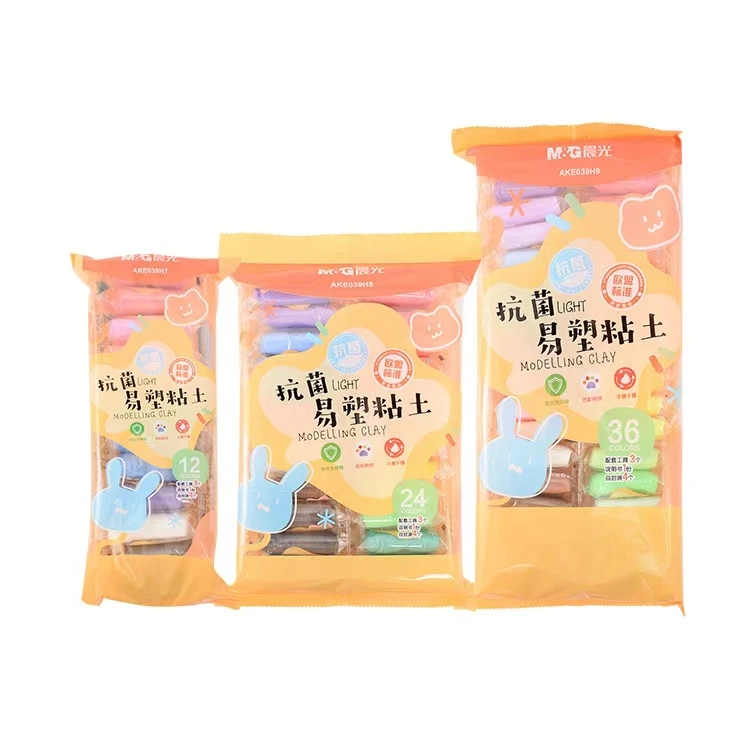 M&G/晨光晨光抗菌太空泥 12色 24色 36色