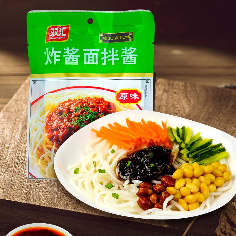双汇炸酱面拌酱150g*2袋原味方便即食家庭必备