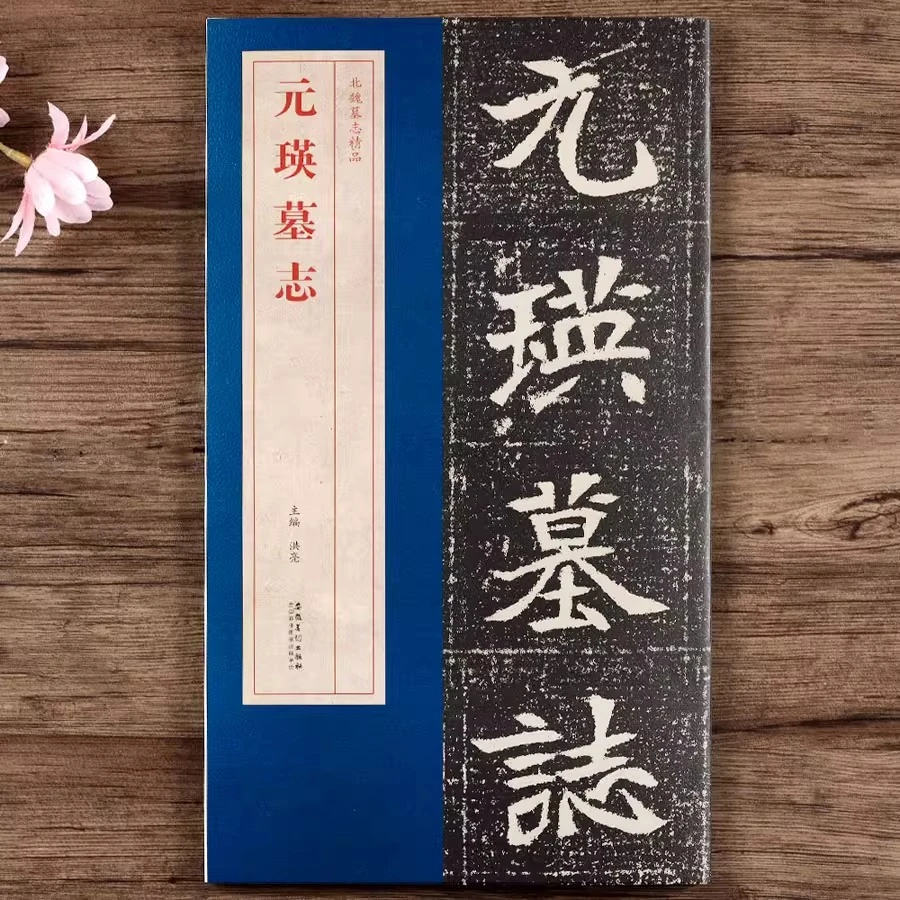 北魏墓志精品  元瑛墓志 魏碑楷书毛笔书法字帖 安徽美术出版社