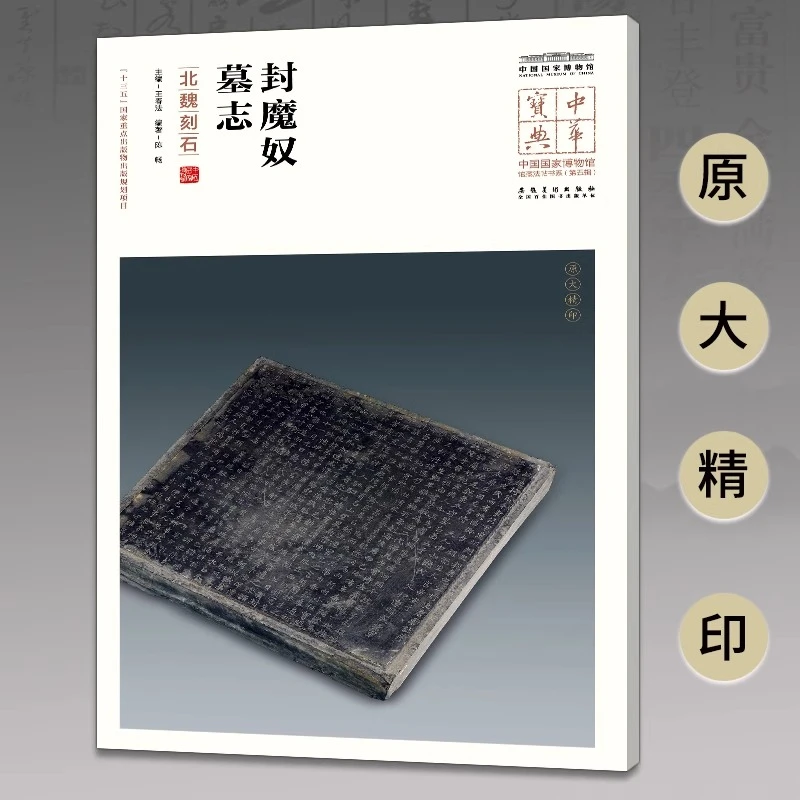 中华宝典 中国国家博物馆馆藏法帖（第五辑） 封魔奴墓志（北魏刻石）