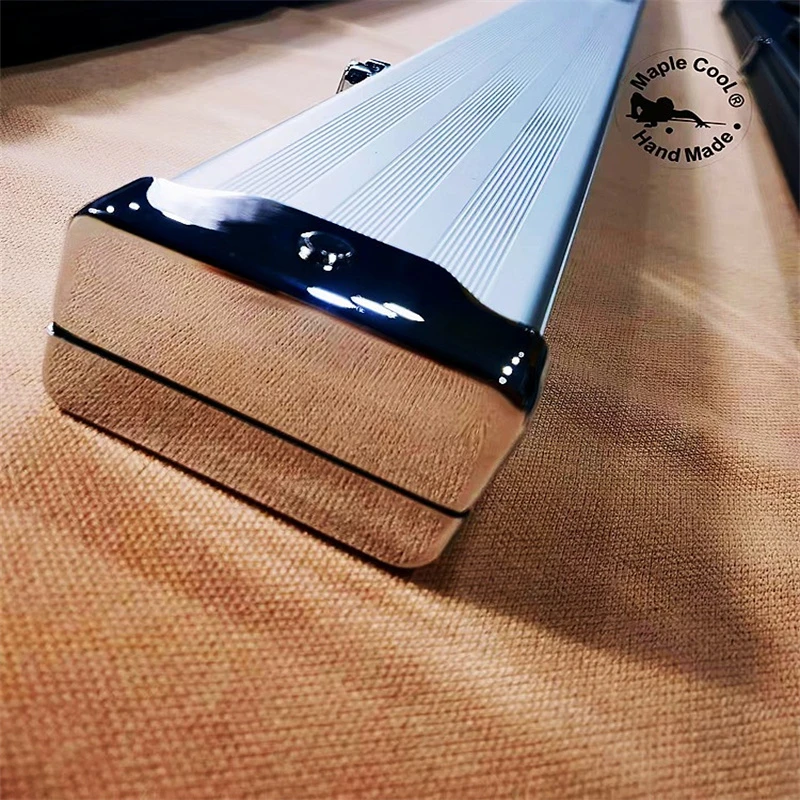 Maple Cool台球杆通杆盒铝合金杆盒双槽杆盒高密海绵防震球杆盒合