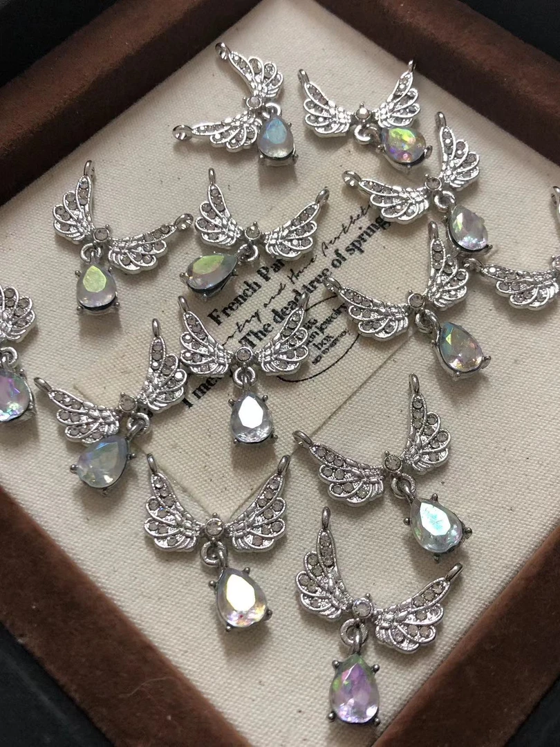 雨宝严选· DIY P68  （天使之翼）挂坠双吊