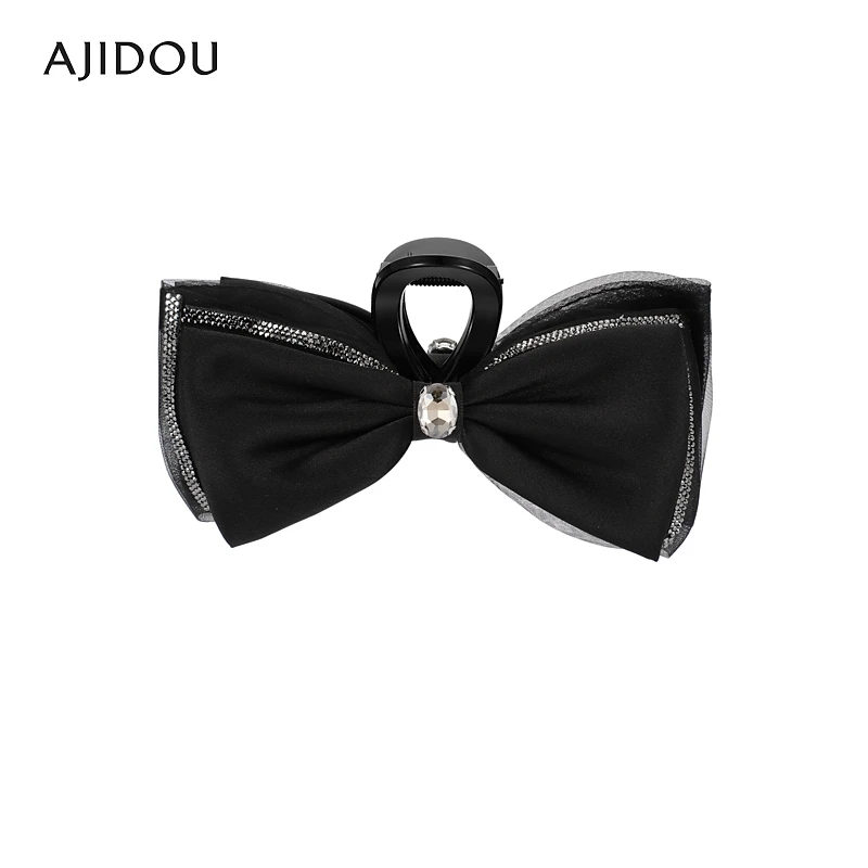AJIDOU阿吉豆抓夹女时尚优雅精致水钻百搭日常发夹甜美可爱风发饰