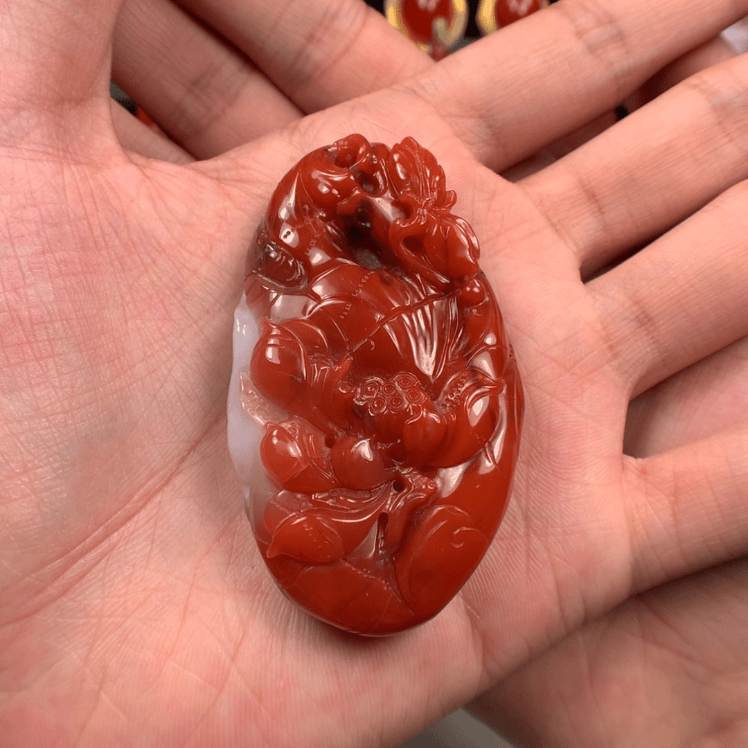 【闪购商品】南红玛瑙颈饰未镶嵌k***r