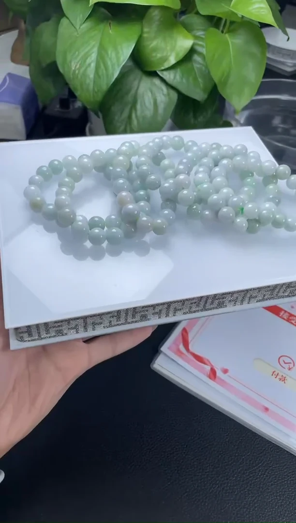 【闪购商品】翡翠手串未镶嵌W015-CZH266多样性发一
