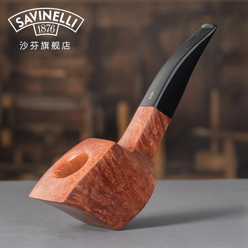 意大利沙芬进口石楠木烟斗技师杰作P139L限量纯手工烟斗202号