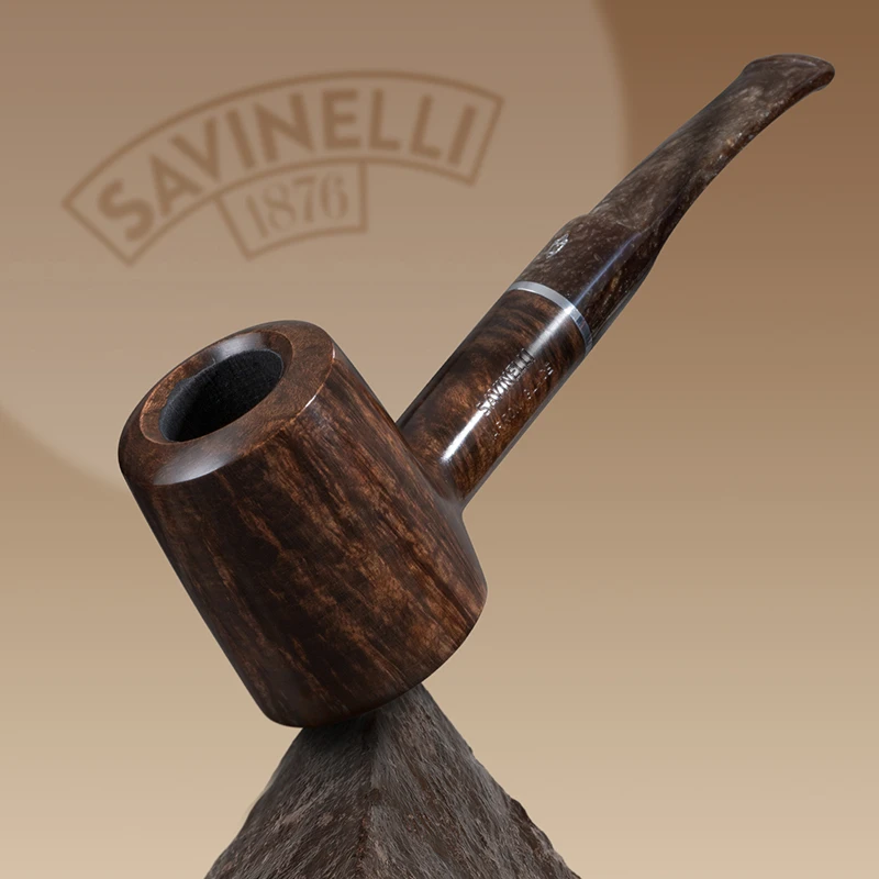 SAVINELLI/沙芬意大利石楠木烟斗P292L栗子大力水手斗型310锤子斗