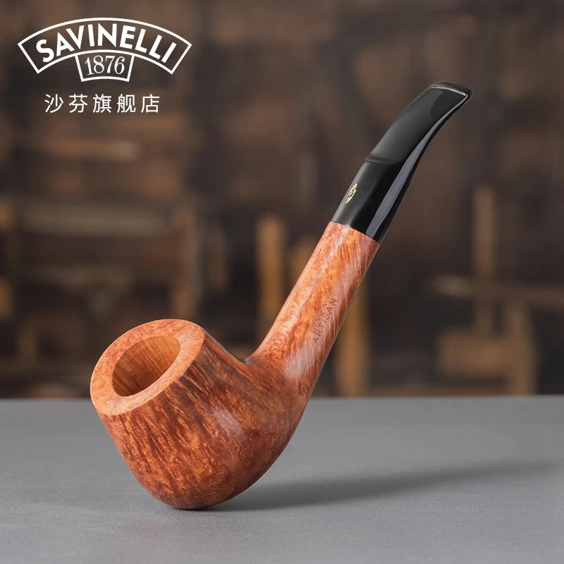 意大利沙芬进口石楠木烟斗技师杰作P139L限量纯手工烟斗193号