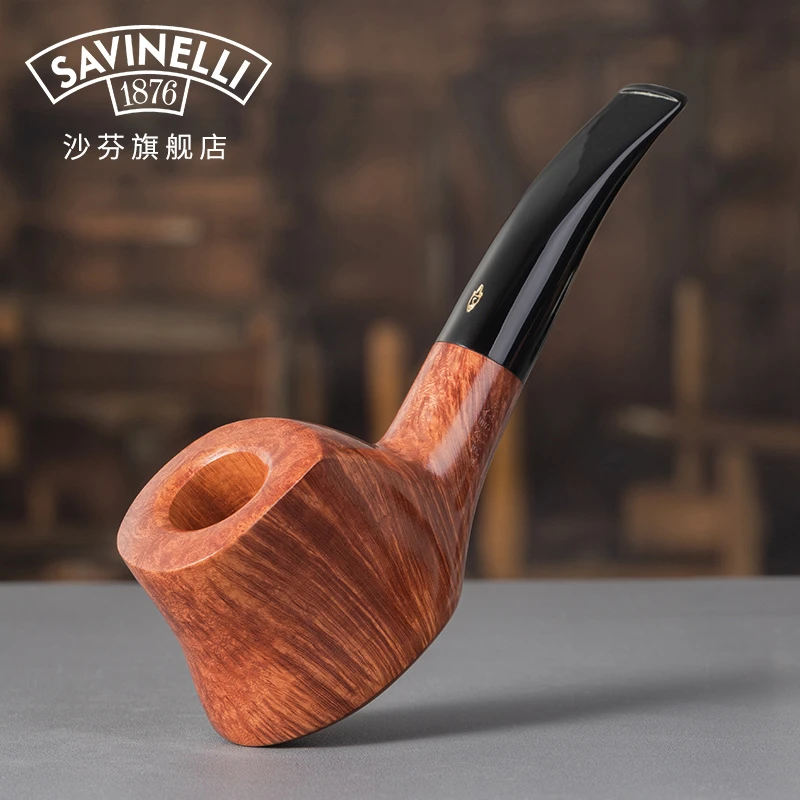 意大利沙芬进口石楠木烟斗技师杰作P139L限量纯手工烟斗199号