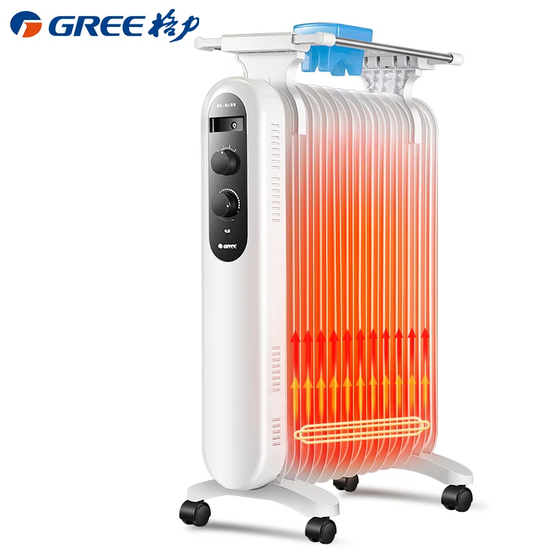 格力（GREE）取暖器电油汀家用电暖器片13片加宽油丁防烫全屋升温