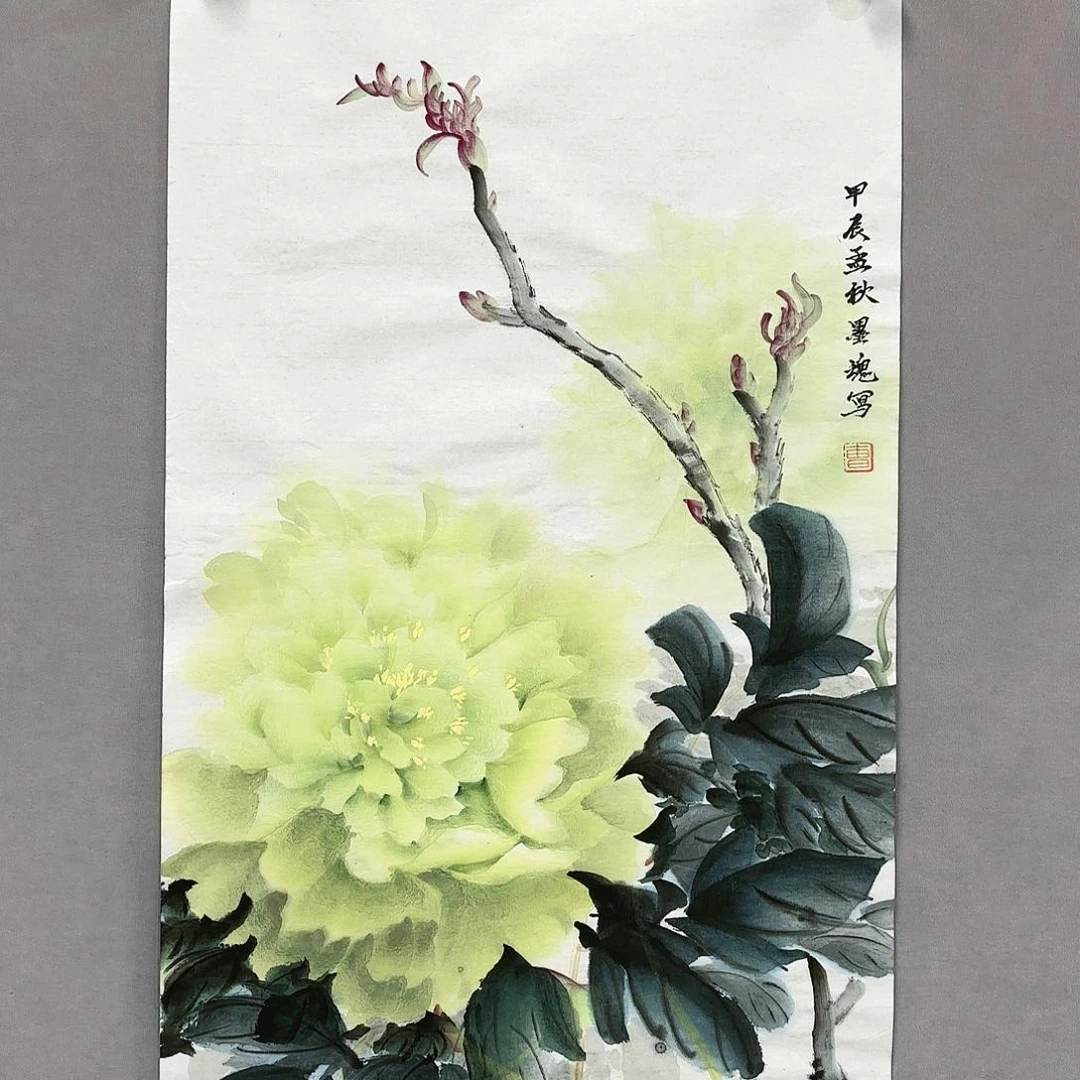 绘画国画纯手绘作品请放心去藏