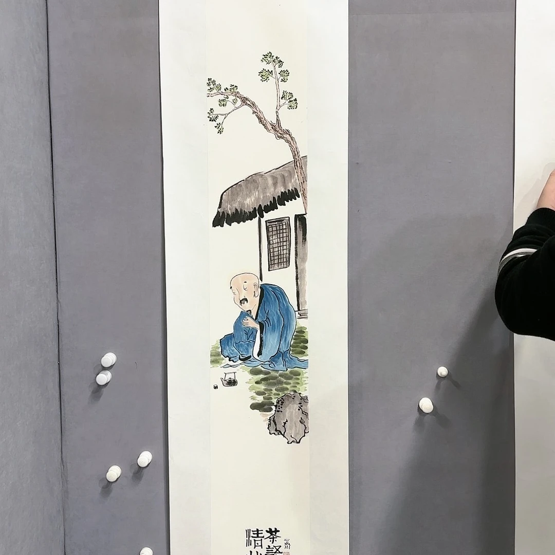 绘画国画纯手绘作品请放心去藏