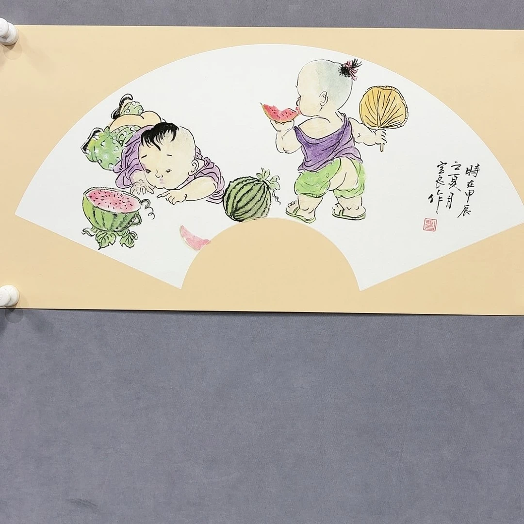 绘画国画纯手绘作品请放心去藏