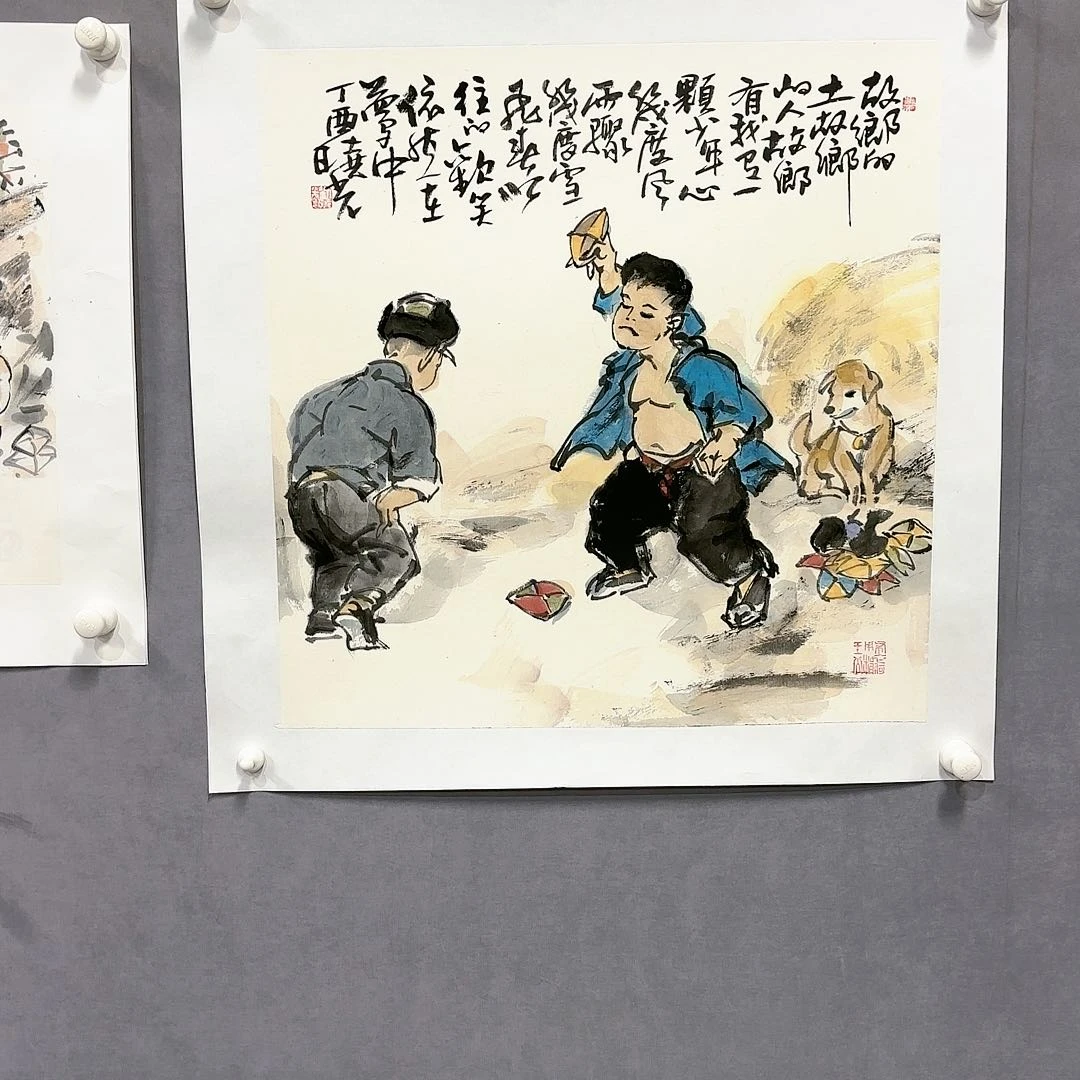 绘画国画纯手绘作品请放心去藏